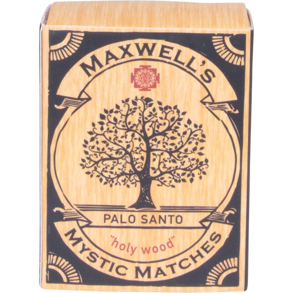 Strike and smudge with Palo Santo matches—portable, aromatic, and ideal for travel, rituals, meditation, and boho gifting.